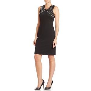 Eliza J Embellished Black Cocktail Dress Size 12P